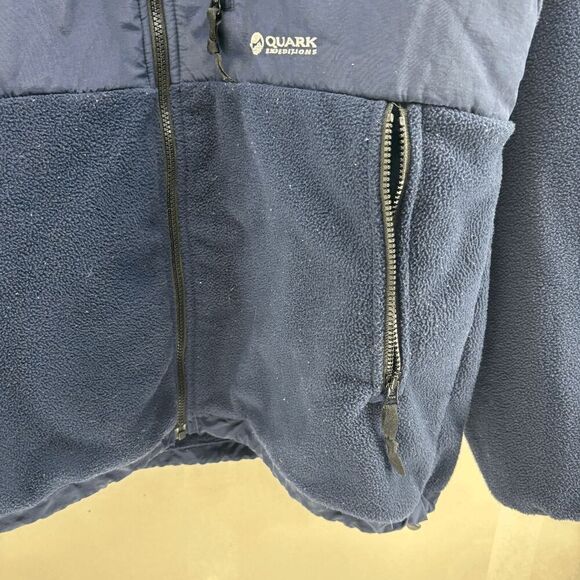Quark Expeditions Unisex Blue 3 Pocket Blue Jacket X-Large - Picture 2 of 6